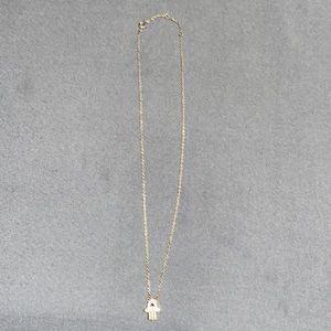 Necklace hamsa hand